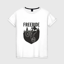 Женская футболка Freeride