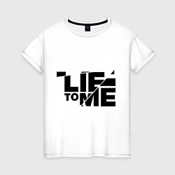 Женская футболка Lie to me