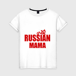 Женская футболка Russian мама