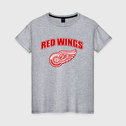 Женская футболка Detroit Red Wings