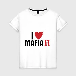 Женская футболка I love Mafia 2