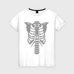 Женская футболка Доктор Хаус (скелет)