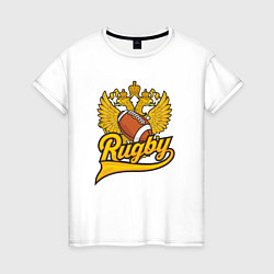 Женская футболка Rugby Russia