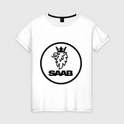 Женская футболка Saab