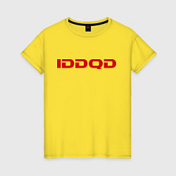Женская футболка IDDQD Doom