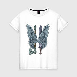 Женская футболка Оружие ангелов