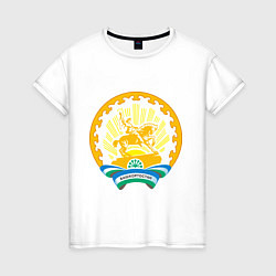 Женская футболка Башкортостан герб