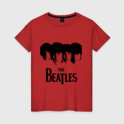 Женская футболка The Beatles: Faces
