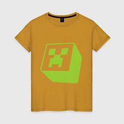 Женская футболка Green Creeper