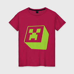 Женская футболка Green Creeper
