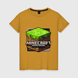 Женская футболка Minecraft: Pocket Edition