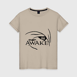 Женская футболка Skillet awake