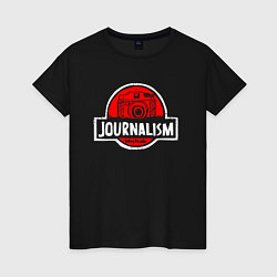 Женская футболка Journalism