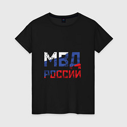 Женская футболка МВД России