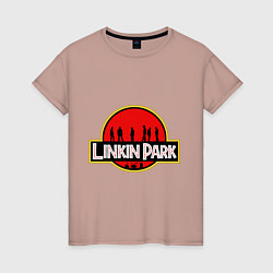 Женская футболка Linkin Park: Jurassic Park