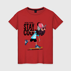 Женская футболка Stay cool