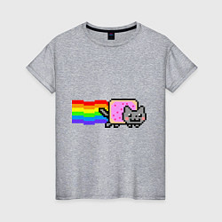 Женская футболка Nyan Cat