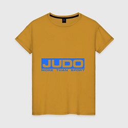 Женская футболка Judo: More than sport