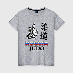 Женская футболка Russia Judo