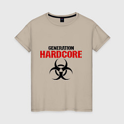 Женская футболка Generation Hardcore