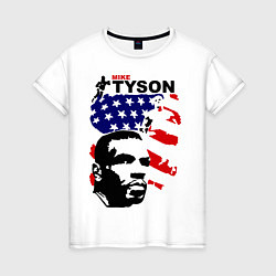 Женская футболка Mike Tyson: USA Boxing