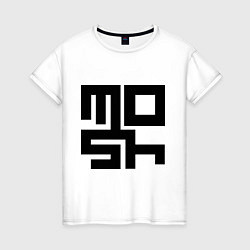 Женская футболка Mosh