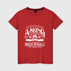Женская футболка Asking Alexandria: Rock'n'Roll