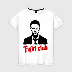 Женская футболка Fight Club: Edward Norton
