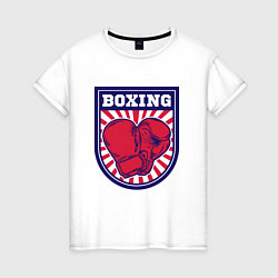 Женская футболка Boxing Country