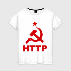 Женская футболка HTTP СССР