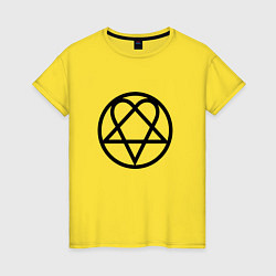Женская футболка HIM Symbol