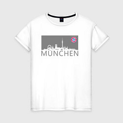 Женская футболка Bayern Munchen - Munchen City grey 2022