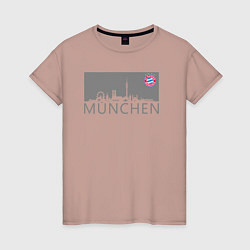 Женская футболка Bayern Munchen - Munchen City grey 2022