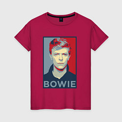Женская футболка Bowie Poster