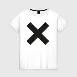 Женская футболка The XX: Black X