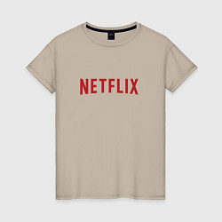 Женская футболка Netflix