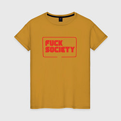 Женская футболка F Society