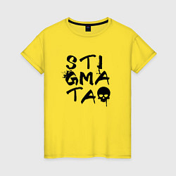 Женская футболка Stigmata