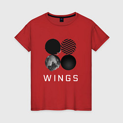 Женская футболка BTS Wings