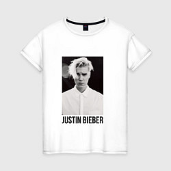 Женская футболка Justin Bieber