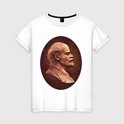 Женская футболка Ленин с купюры