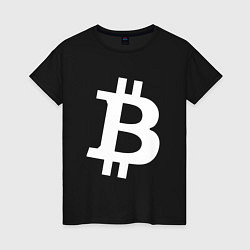 Футболка хлопковая женская BTC Symbol, цвет: черный