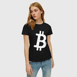 Футболка хлопковая женская BTC Symbol, цвет: черный — фото 2