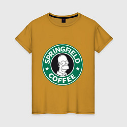 Женская футболка Springfield Coffee