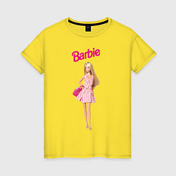 Женская футболка Барби на прогулке