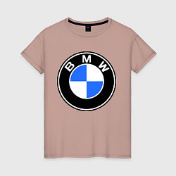 Женская футболка Logo BMW