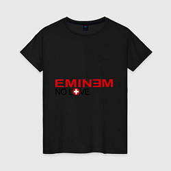 Женская футболка Eminem: No love