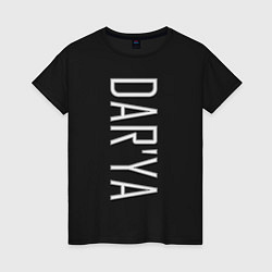 Женская футболка Darya Font