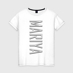 Женская футболка Mariya Font