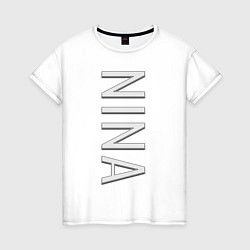 Женская футболка Nina Font